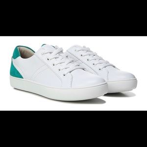 Naturalizer Morrison Sneaker, White/Green, W Sz 12